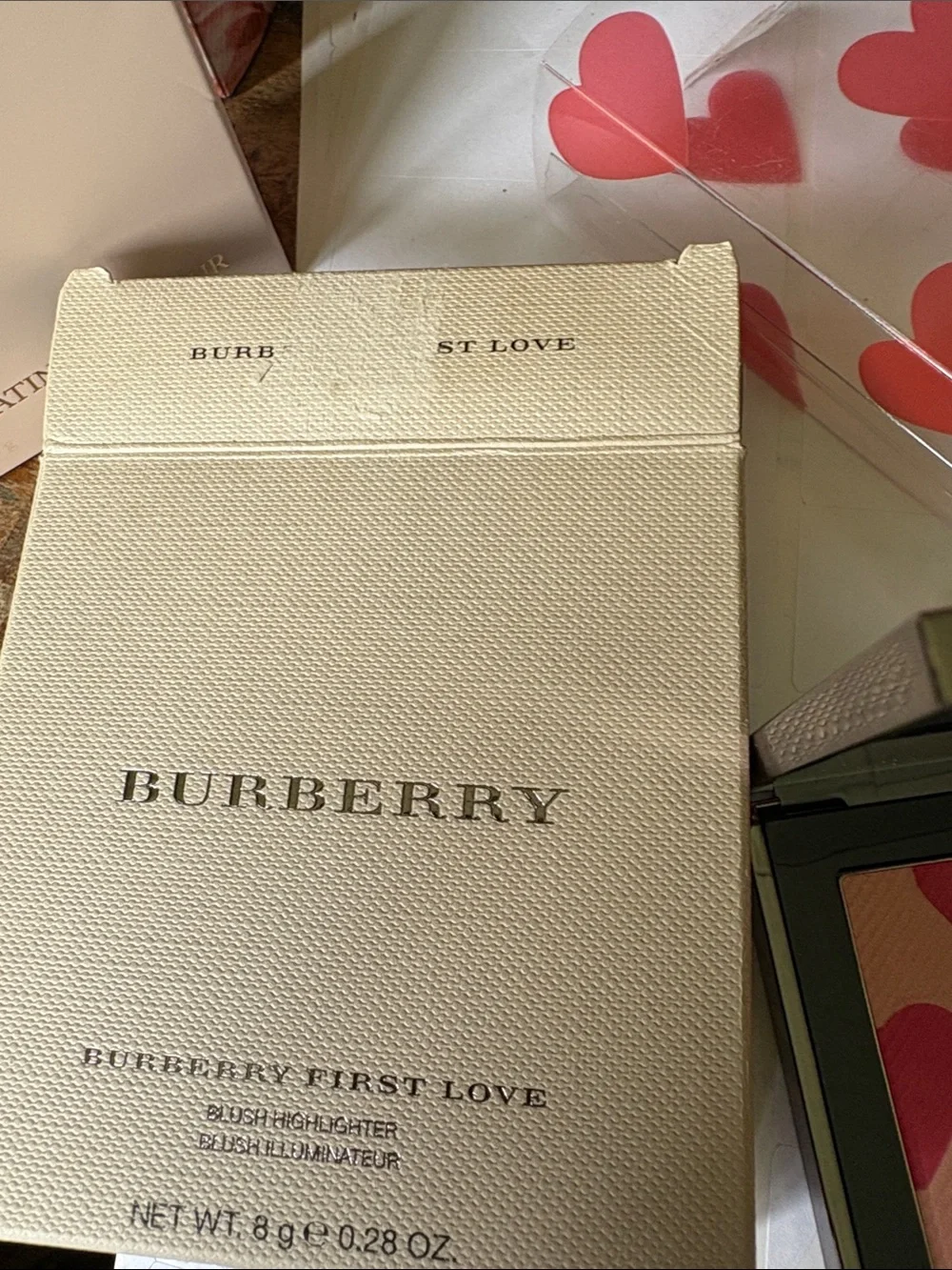 Burberry Heart Motif Pink Blush Palette limited edition